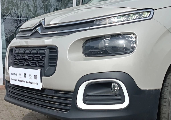 Citroen Berlingo cena 76900 przebieg: 91766, rok produkcji 2018 z Jabłonowo Pomorskie małe 596